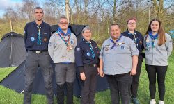 VDAPG auf dem Ostertreffen der Kreuzpfadfinder*innen (Foto: Friedemann Scholz)